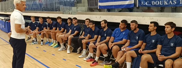 Χάντμπολ Ανδρών: Στο πλευρό της ομάδας ο Κωστής Δούκας. Οι ευχές του για τη νέα σεζόν… 