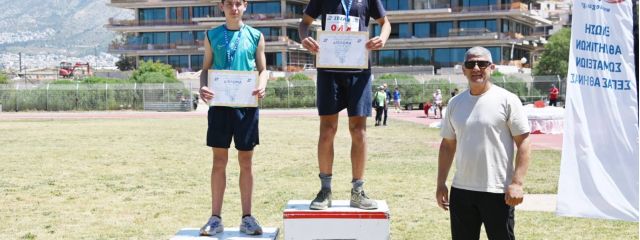 Στίβος: Στην κορυφή της Αθήνας (Διασυλλογικό Πρωτάθλημα Κ-16) ο Δημήτρης Ταταράκης!!